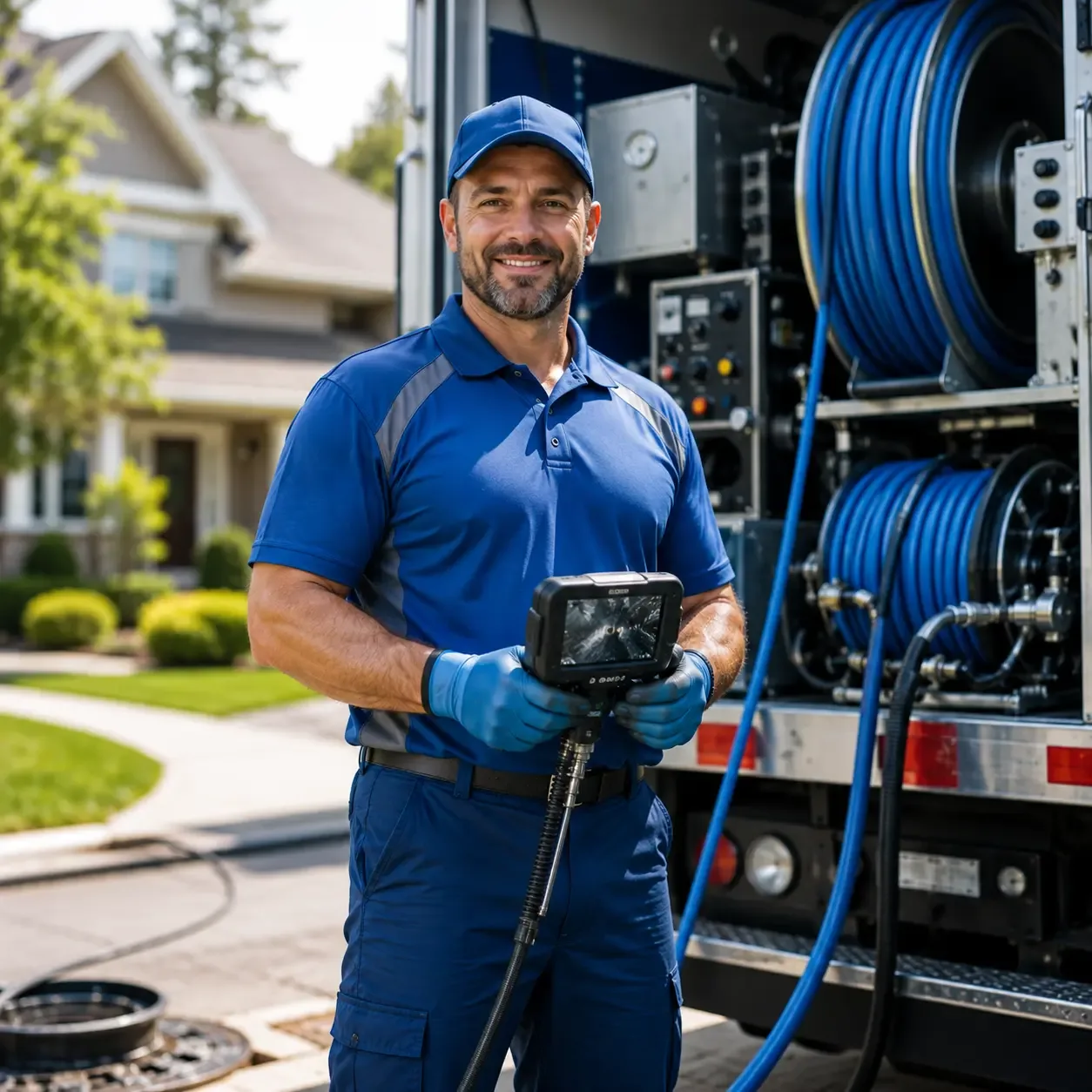 Local outdoor drain cleaning specialists in Deerton, MI